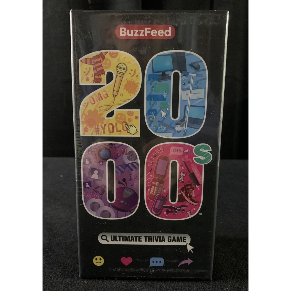 Buffalo Games Buzzfeed 2000's Ultimate Trivia Game NEW SEALED!!!!